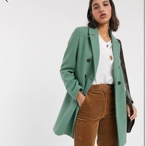 ASOS green coat
